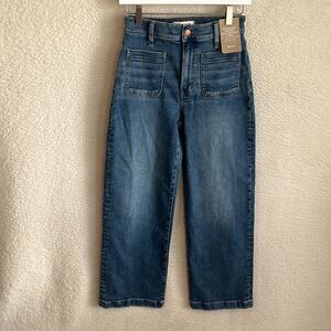 Madewell The Perfect Vintage Wide-Leg Crop Jean